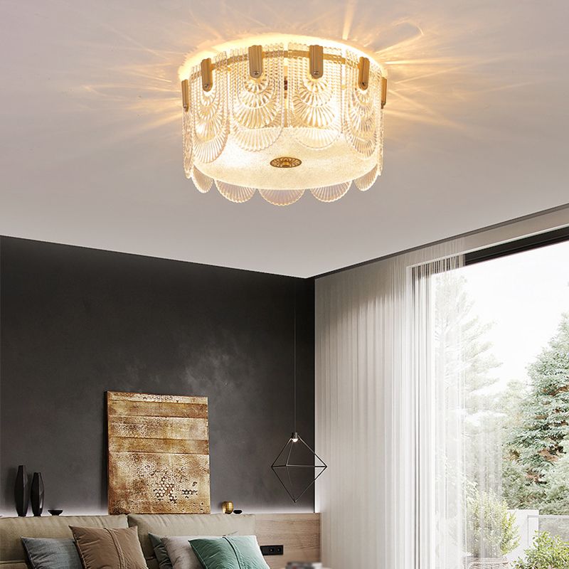 Nordic Ceiling Light Minimalist Flush Mount Light Fixture for Sitting Room