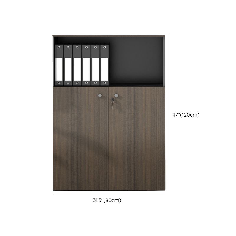 Modern Filing Cabinet Wood Vertical Filing Cabinet with Locking Storage