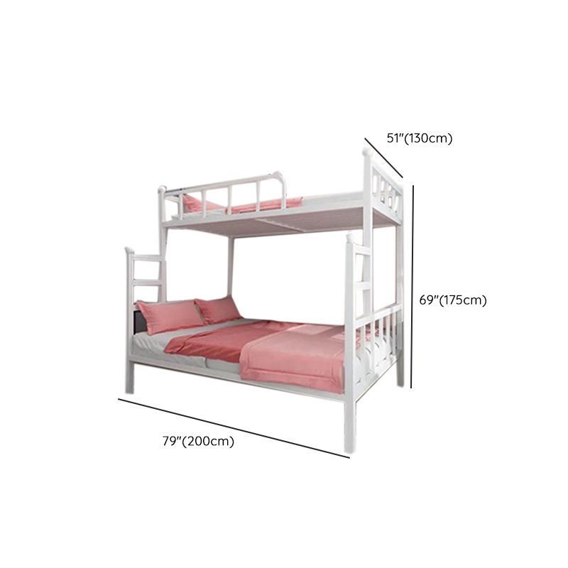 Contemporary No Theme Bunk Bed/Loft Bed in Iron with Guardrails