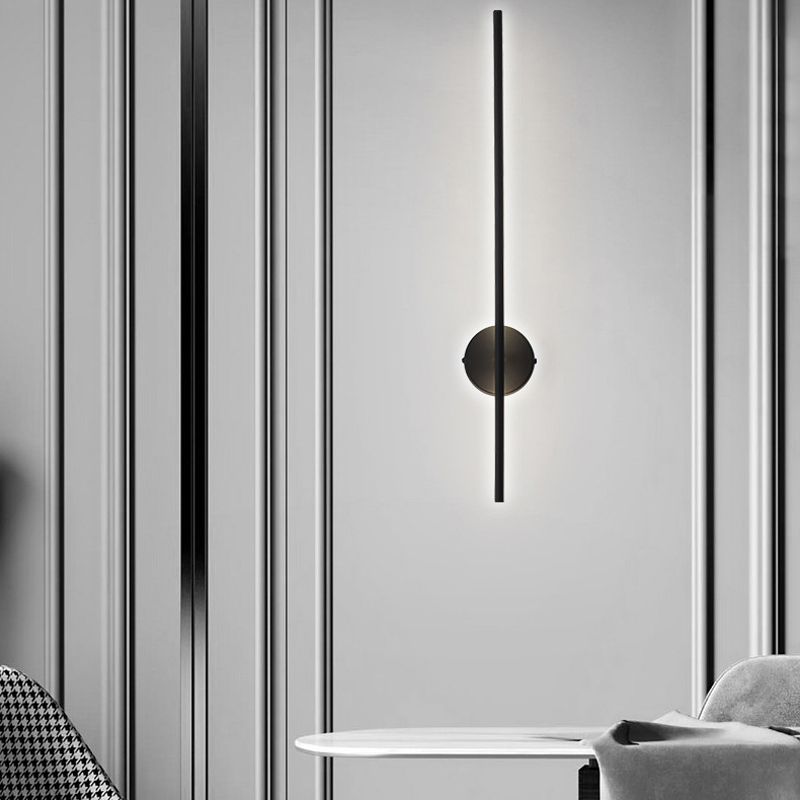 1-Light Linear Wall Light Sconces Modern Metal Sconce Light Fixtures