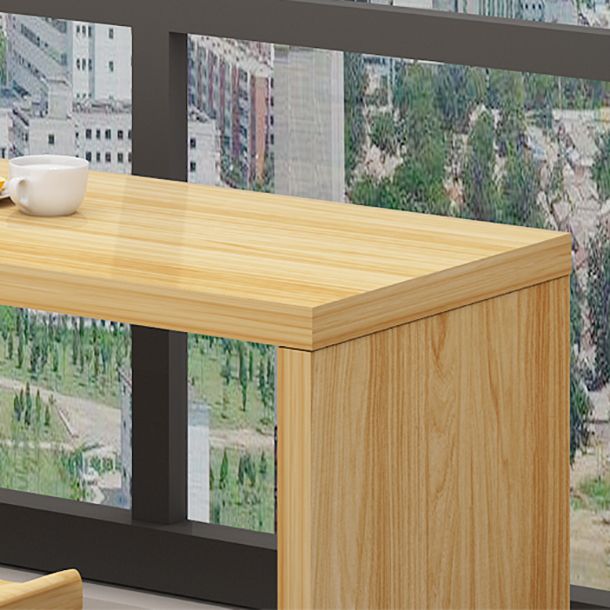 Contemporary Style Rectangle Bar Counter Table Wooden Dining Table for Kitchen