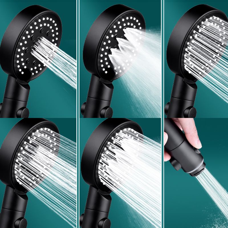 Modern Showerhead 6-Setting Adjustable Spray Pattern Handheld Shower Head