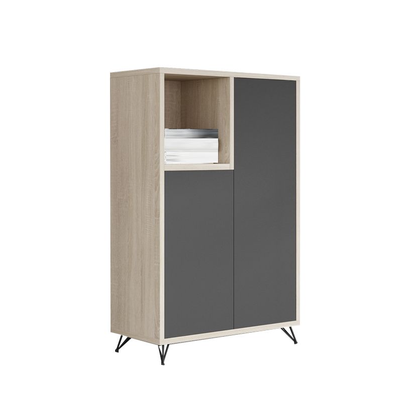 Industrial Vertical File Cabinet Wood Filing Cabinet for Home Office