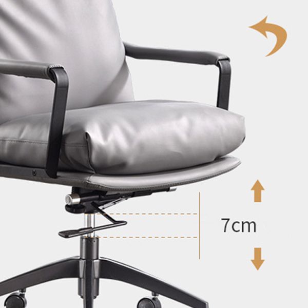 Modern Desk Chair Leather Computer Chair High-Back/Mid-Back Chair