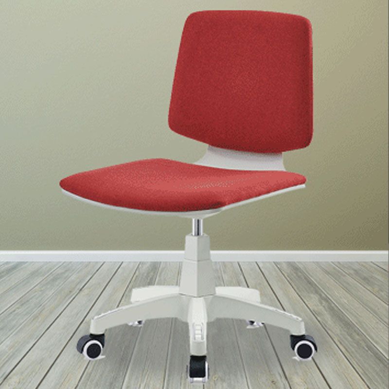 Contemporary Mid-back Office Chair Swivel Conference Chair with Wheels