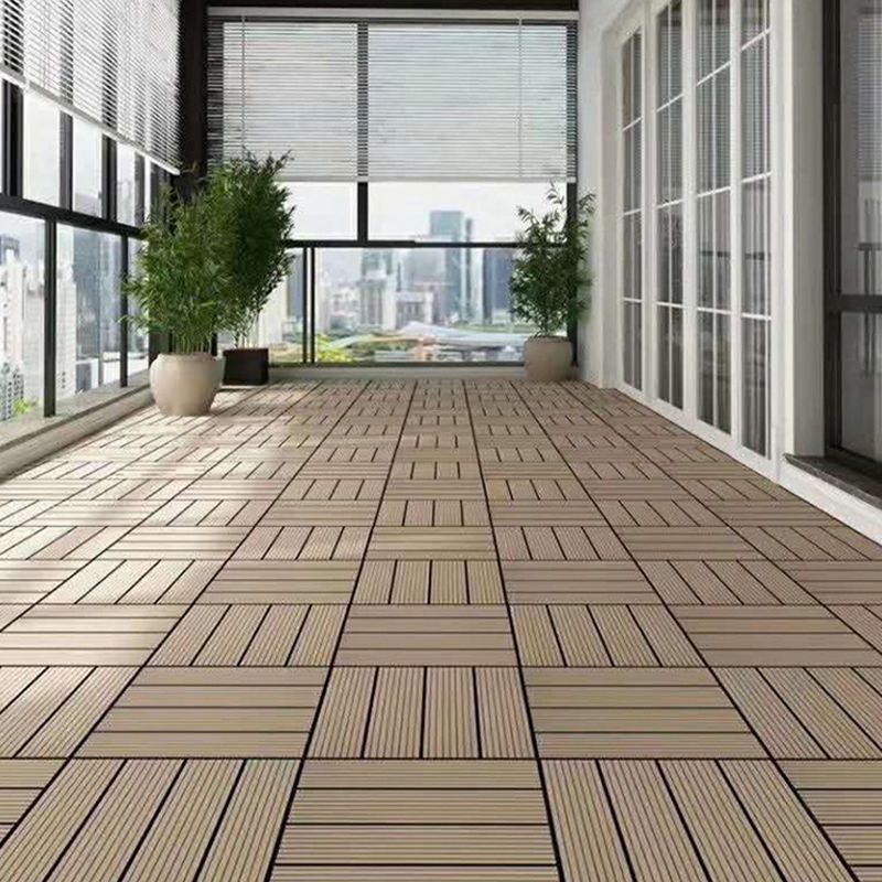 Traditional Flooring Tiles Plain Waterproof Click-Locking Wood Floor Planks