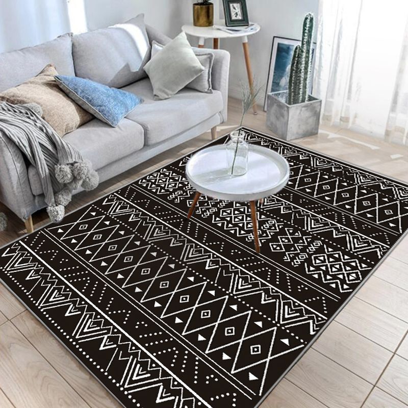 Kleuren Shabby Chic Truug Polyester Carpet Tribal Classicisme binnen Tapijt niet-slip steun voor woonkamer