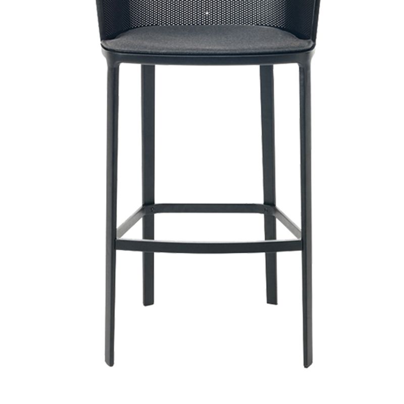 Contemporary with Arm Dining Chairs Metal Patio Dining Side Chair