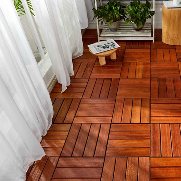 Snapping Patio Flooring Tiles Wood Patio Flooring Tiles with Waterproof