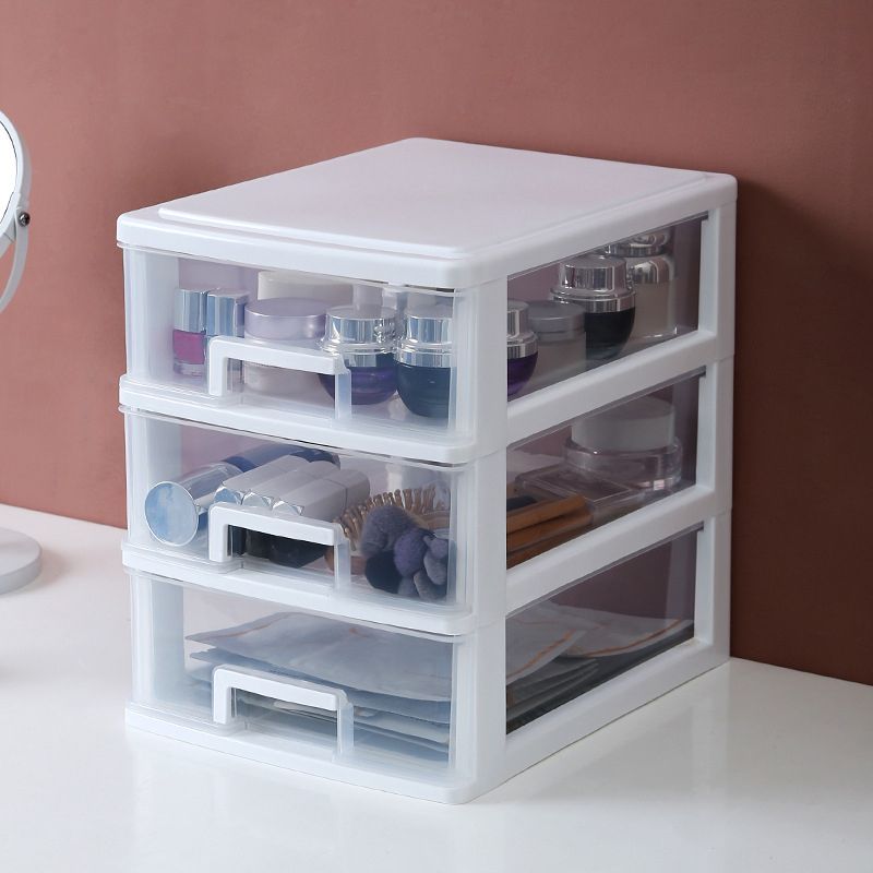 Plastic File Cabinet Vertical Home or Office File Cabinet with Drawers