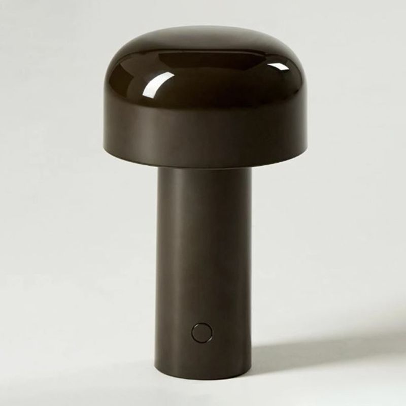 Metal Mushroom Night Table Lamp Minimalist Style Table Light for Bedside