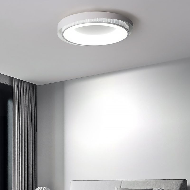 LED Modern Ceiling Light White Flush Mount Lighting for Restaurant