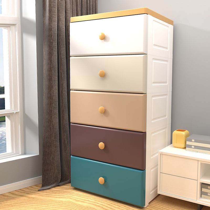 Vertical Nursery Dresser Scandinavian Baby Dresser with Drawers