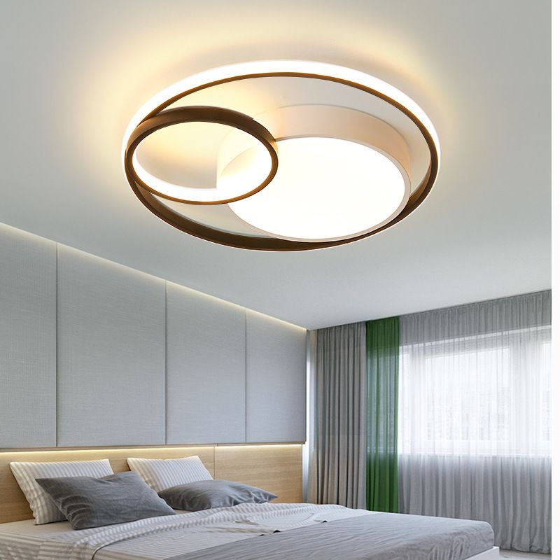 Simplicity Flush Mount Ceiling Lamp Household LED Ceiling Mount Lighting for Bedroom