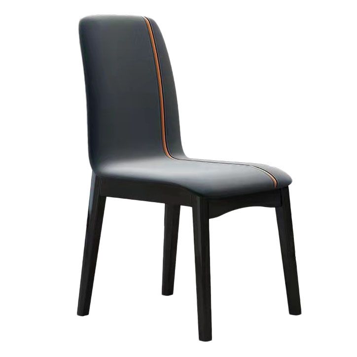 Contemporary Parsons Chair Upholstered Furniture in Matte Finish for Home