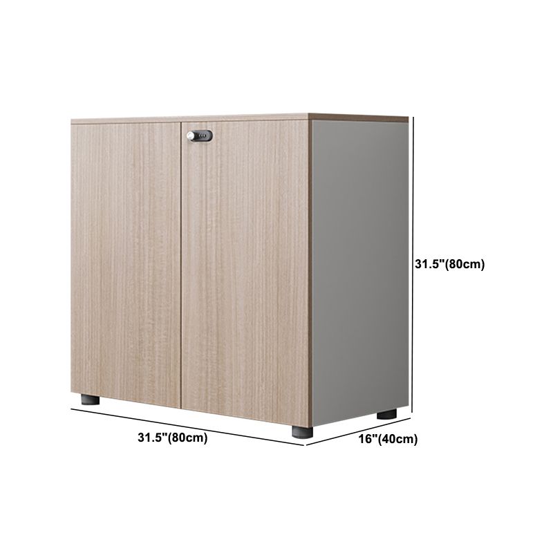 Modern Lateral File Cabinet Solid Wood File Cabinet for Office