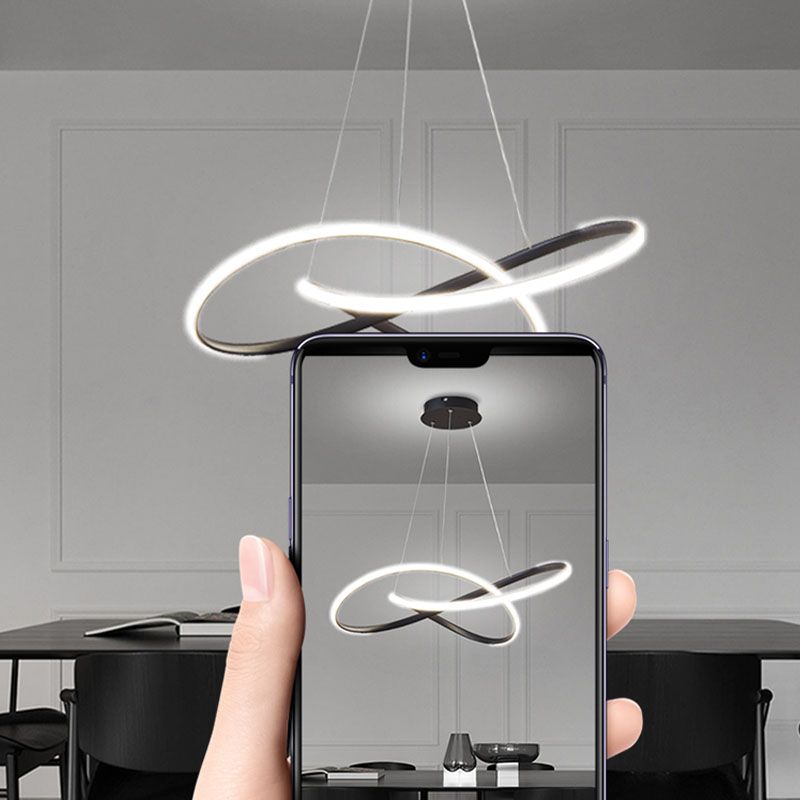 Modern Simple Style LED Pendant Chandelier Light for Dining Room Bedroom