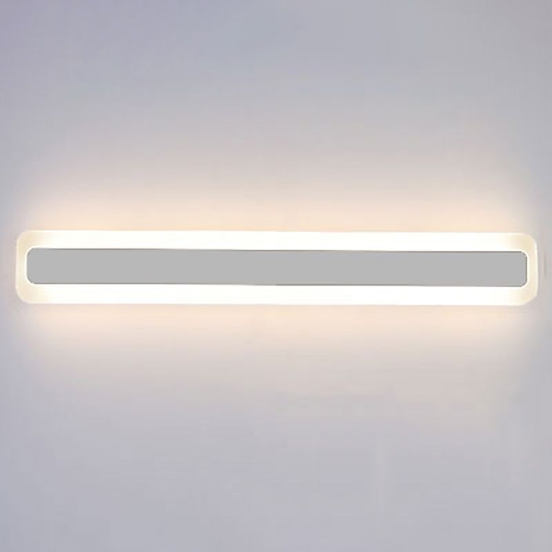 Luz de espejo de tiras blancas Ligas de metal Led de estilo de metal para baño para baño