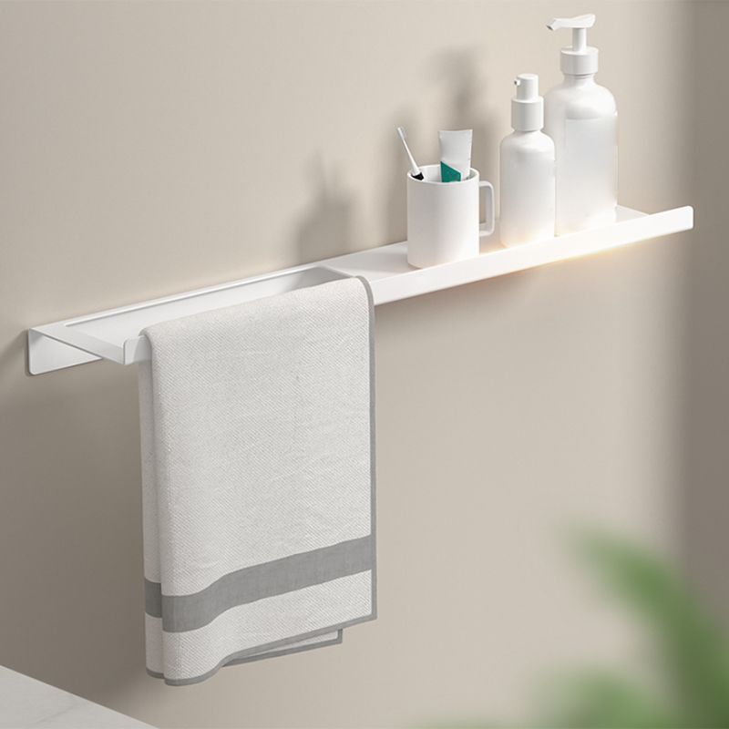 Modern White Bath Hardware Set Bath Shelf Paper Holder Bathroom Accessory Kit