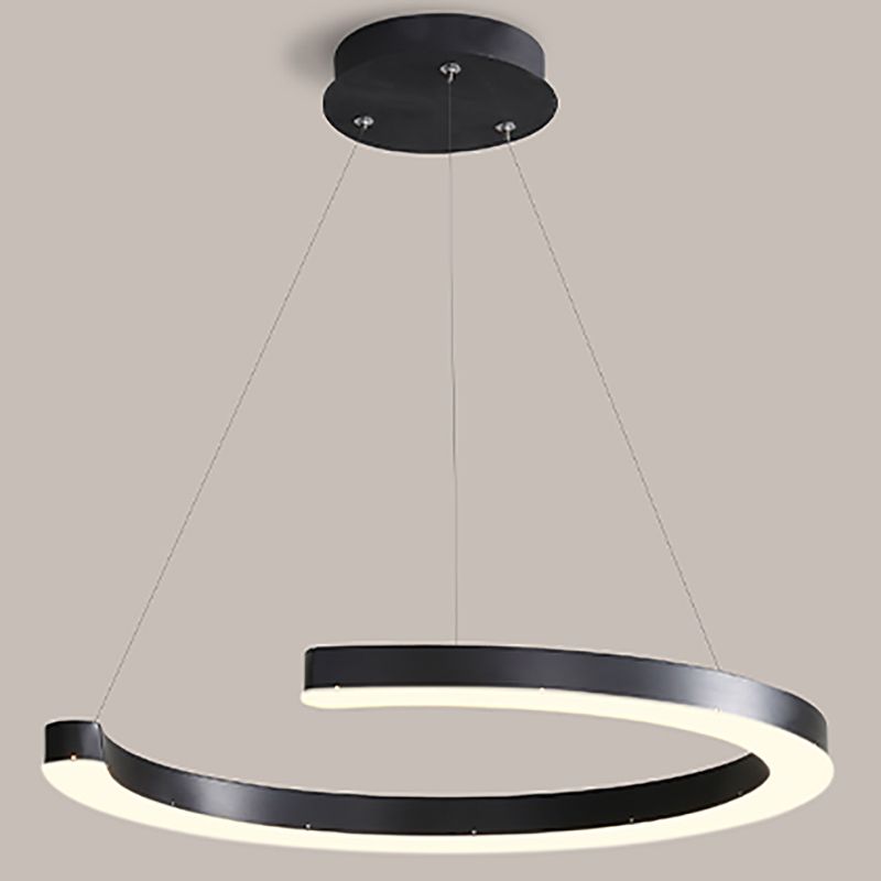 LED Hanging Pendant Light Fixture Modern Style Chandelier for Living Room