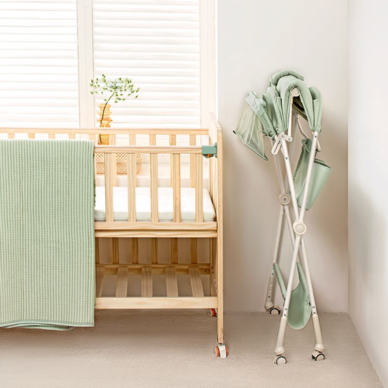 Portable Safety Rails Baby Changing Table Flat Top Changing Table with Shelf