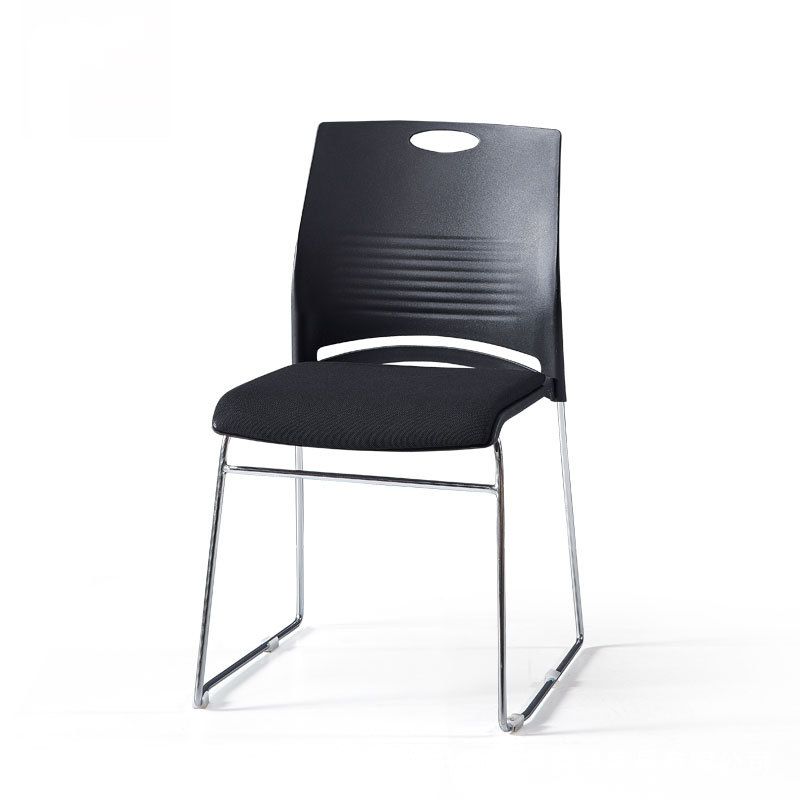 Mid-Back Conference Chair Contemporary Plastic No Wheels Office Chair