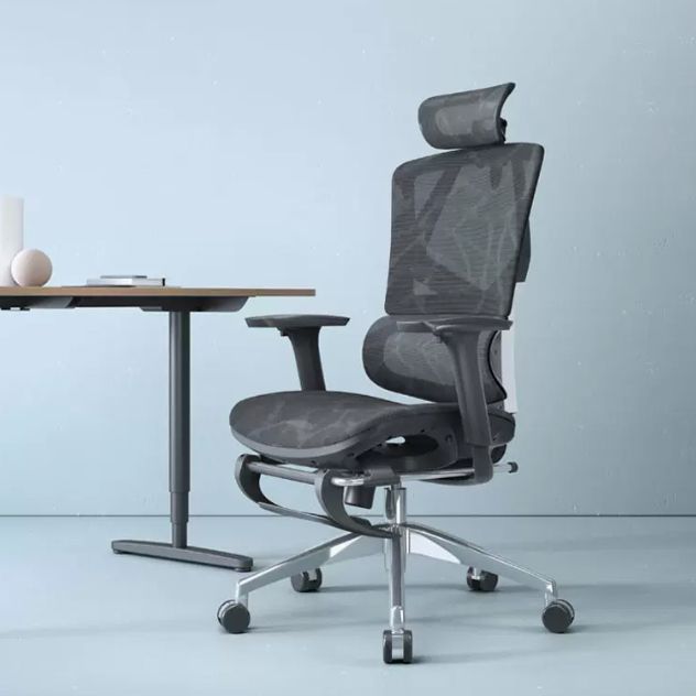 Contemporary Mesh Task Chair Wheels Included Desk Chair for Office