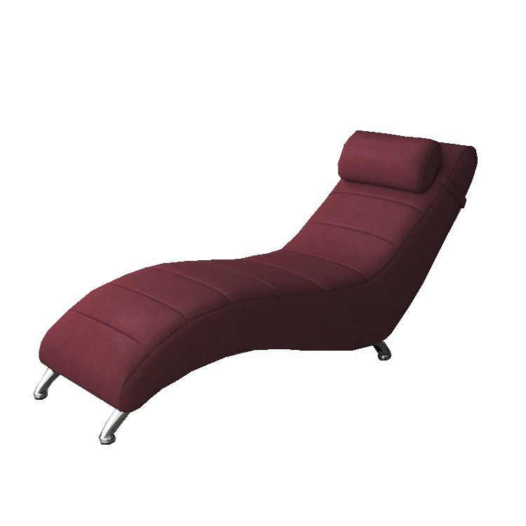 Metal Frame Standard Recliner Scandinavian Solid Color Recliner Chair