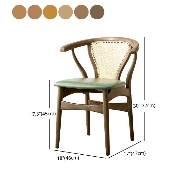 Traditional Style Chairs Dining Wooden Armless Chairs for Kitchen