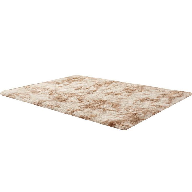 Tapis de salon nordique Tapis de teinture à cravate multicolore synthétique Synthétique Tapis sans glissement pour animaux de compagnie lavable