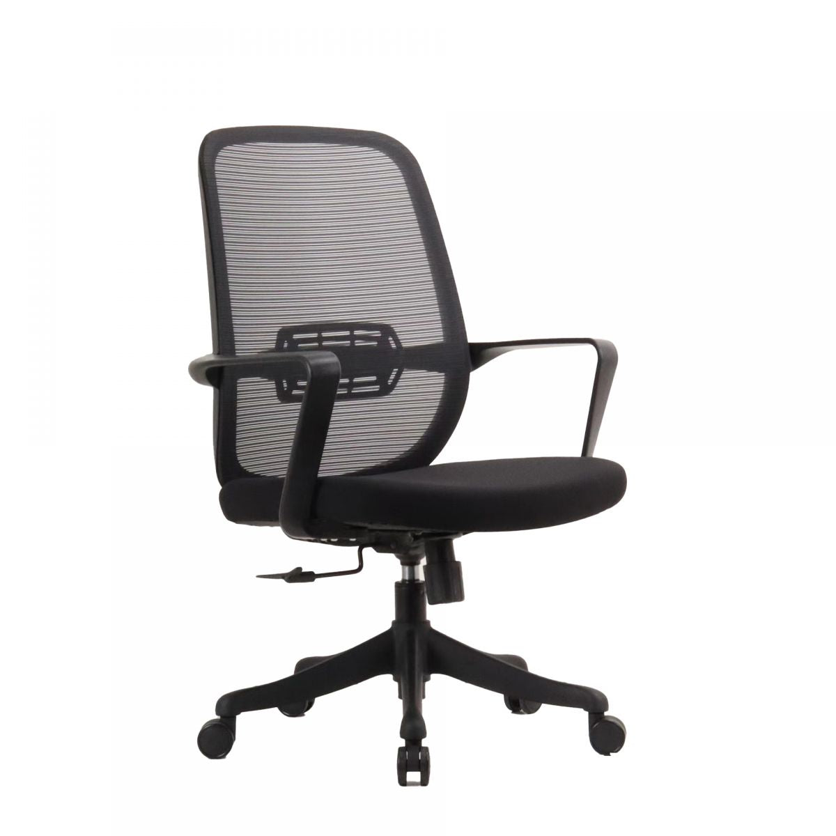 Ergonomic Mesh Desk Chair Contemporary Home Office Fixed Arms Office Chair