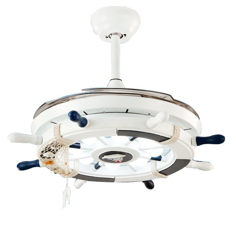 Éclairage de ventilateur de plafond moderne Style de style en métal pour enfants plafond Light