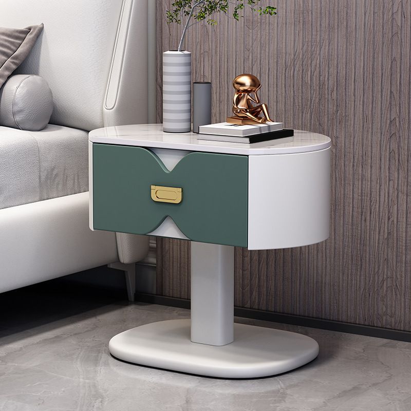 Drawer Storage Bedside Cabinet Modern Bed Nightstand for Bedroom