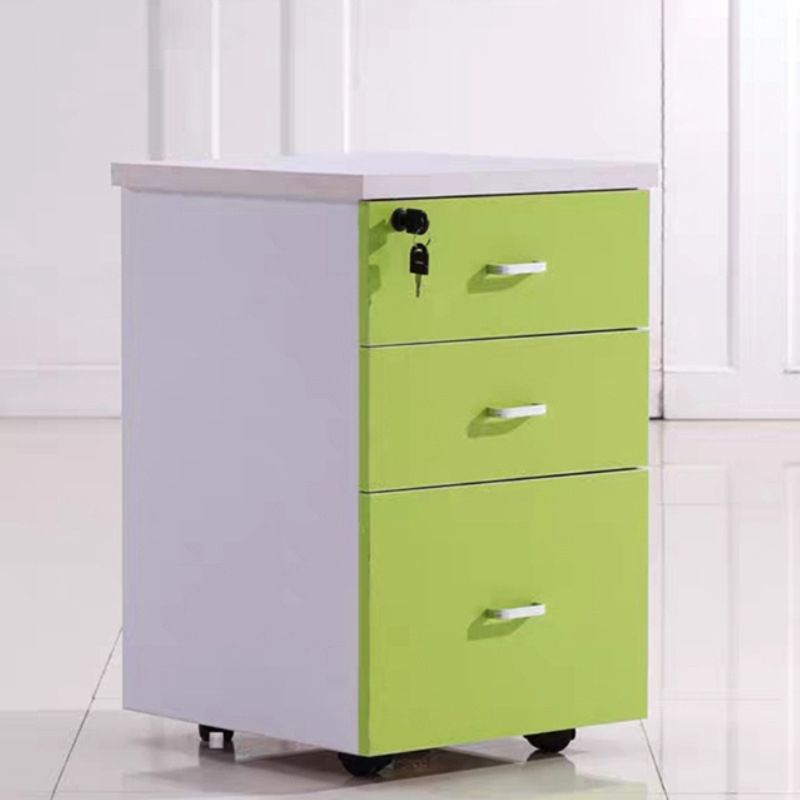 Contemporary Vertical Filing Cabinet Wood Filing Cabinet on Wheels