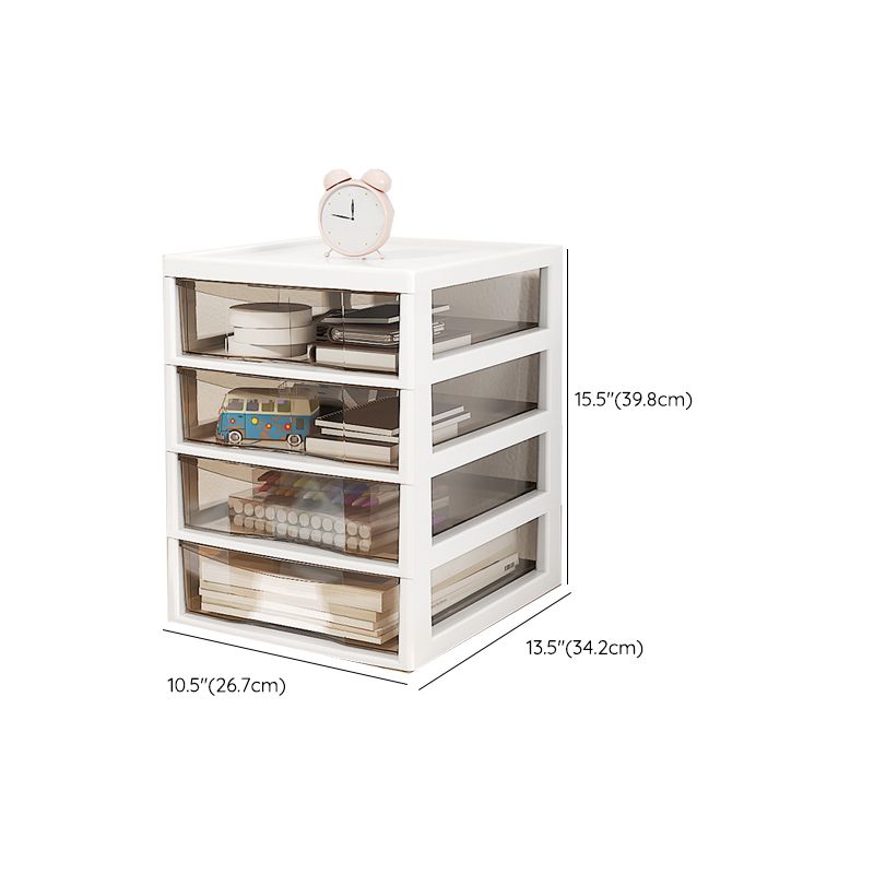 Vertical Transparent File Cabinet Contemporary Plastic Drawers File Cabinet