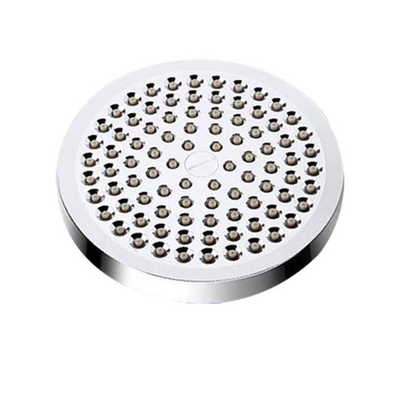 Traditional Shower Head Plain Metal Round Handheld Shower Head