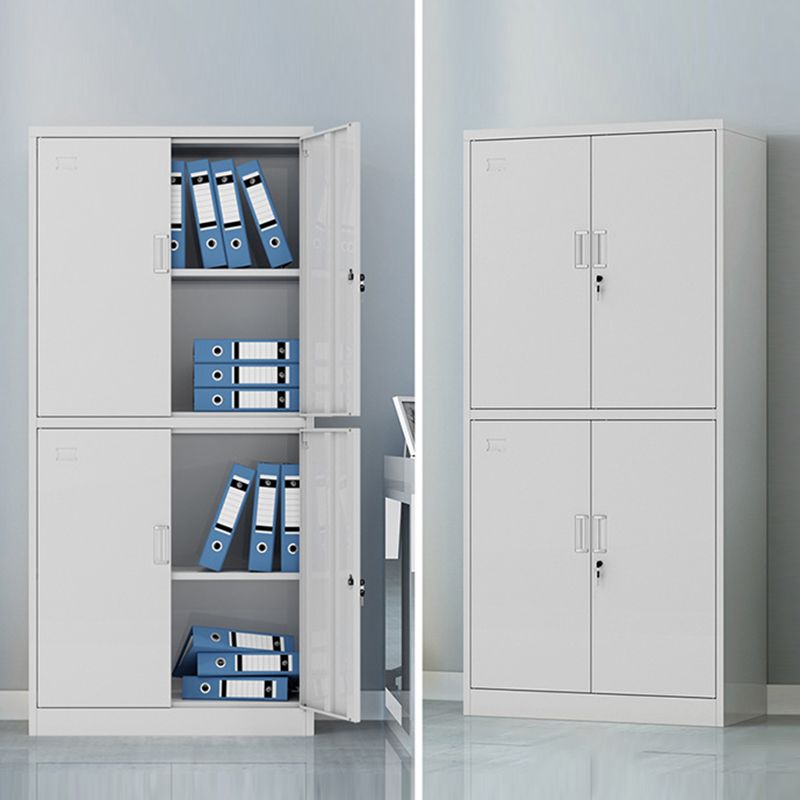 Modern Vertical Cabinet Metal Filing Cabinet with Lock and Storage