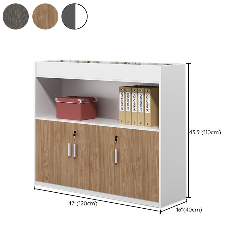 Modern Style File Cabinet Wooden Filing Cabinet for Home Office