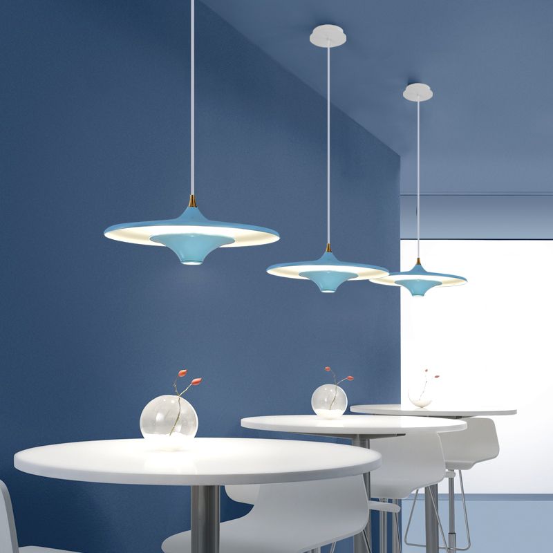 Metal Suspension Pendant Light Simple Style Pendant Lighting Fixture