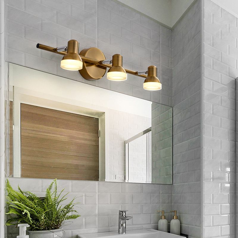 Bell Vanity Wall Lights Postmodern Simplicity Acrylic Wall Sconce for Bathroom