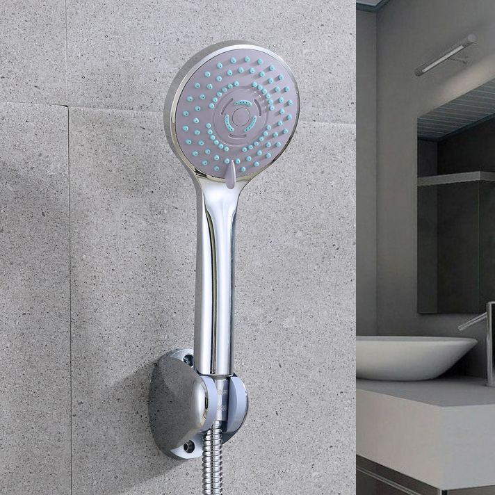 Metal Chrome Hand Shower Modern Rain Fall Handheld Shower Head