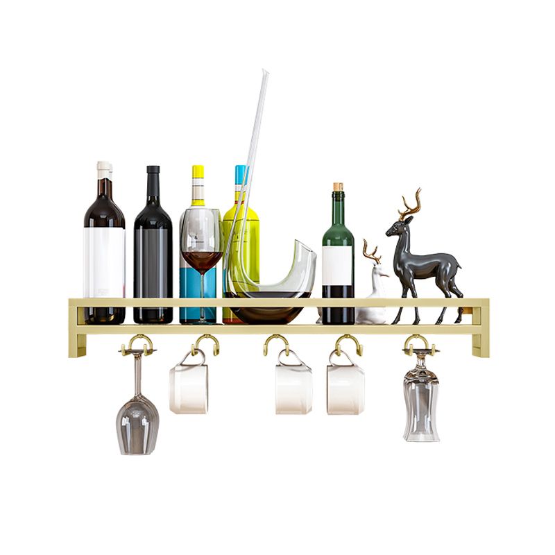 Modern Metal Wall Mounted Wine Holds up to 36 Bottles Wine Racks