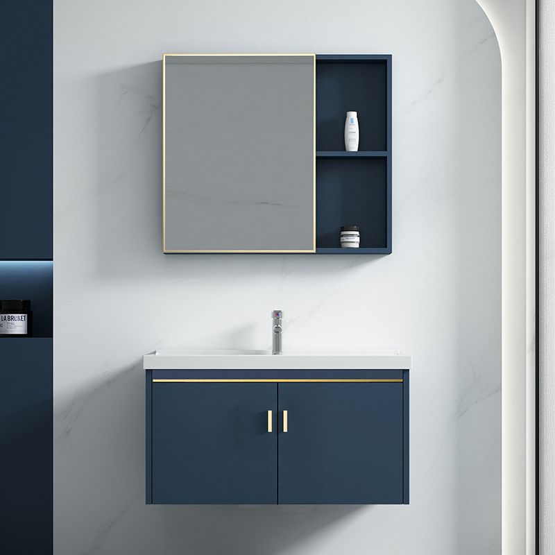 Modern Wall-mounted Bathroom Vanity Cabinet with Soft Close Door