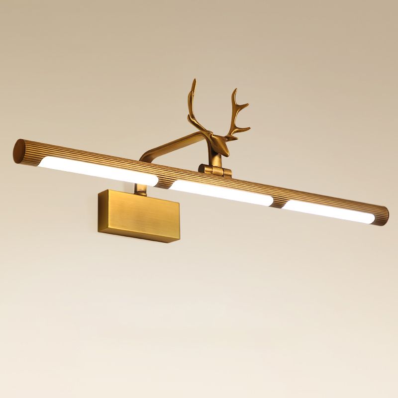 Modern Creative LED Wall Lamp Metal Linear Wall Light for Bathroom