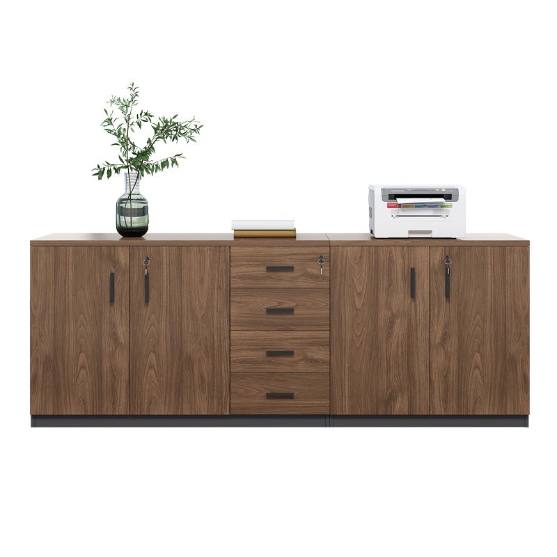 Traditional Cabinet Wood Storage Shelves Filing Cabinet for Office