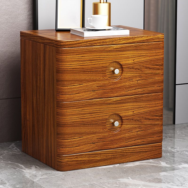 Modern Accent Table Nightstand Solid Wood Nightstand for Bedroom