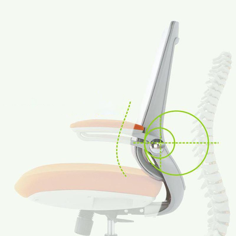 Adjustable Arm Office Chair Modern Working Chair with Wheels