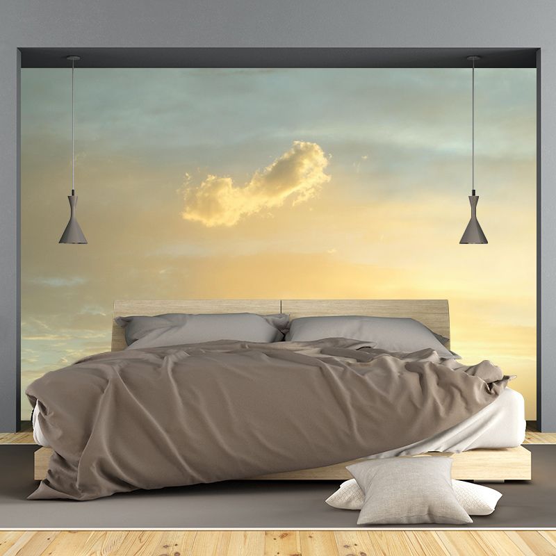 Photography Mildew Resistant Wallpaper Decorative Sky Wall Mural