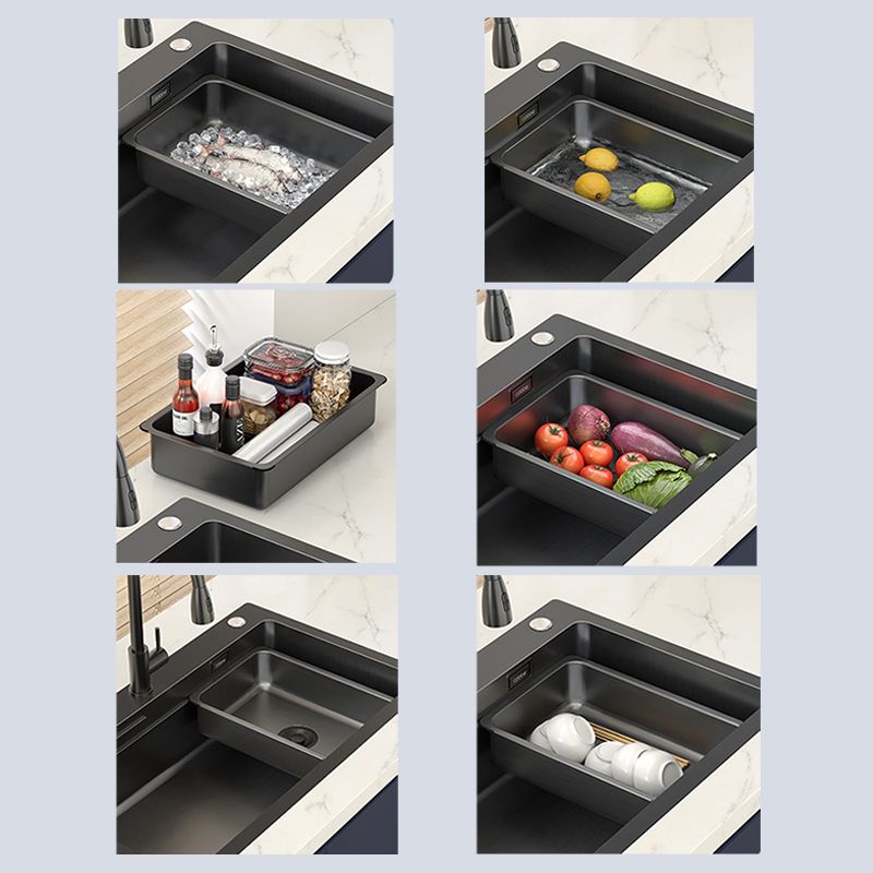 Classic Style Kitchen Sink Corrosion Resistant Stainless Steel Kitchen Sink