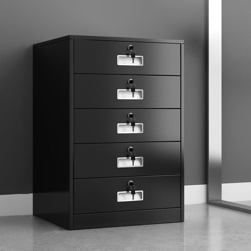 Fireproof File Cabinet Metal Locking Drawers Plain Vertical File Cabinet